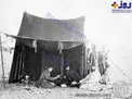 ناصرالدین شاه و مظفرالدین میرزا در شکارگاه + عکس