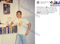 عکسی از بهرام رادان زمانی که قرتی بود!