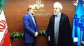 عکس/ استقبال رئیس سازمان صدا و سیما از دکتر روحانی