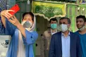 محمود احمدی‌نژاد در امامزاده قاسم (ع) تهران+ عکس