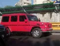 شاسی بلند صورتی بنز در تهران!+عکس