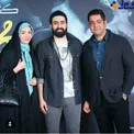 خانم مجری معروف و همسرش در کنار خواننده مشهور + عکس