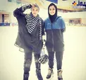 تیپ متفاوت روشنک گرامی در حال ورزش +عکس