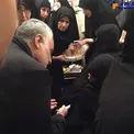 عکس/تسلیت حاج قاسم سلیمانی به همسر «آیت الله»