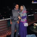 تیپ متفاوت فوتبالیست مشهور و همسر بازیگرش+عکس