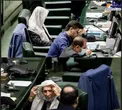 عکس/ پوشش عجیب نماینده تهران در جلسه مجلس