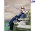 تیپ سر تا پا جین بازیگر زن پرحاشیه+عکس