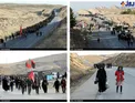 پیاده روی زائران امام رضا+عکس