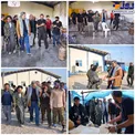 بازدید شهردار تهران از یک موکب در مسیر کربلا +عکس
