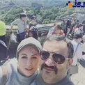 تفریح و خوشگذرانی خانم بازیگر و همسرش در چین!
