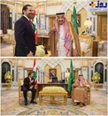 دیدار سعدالحریری با پادشاه عربستان+عکس