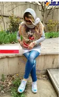عکس کارتون معروف روی لباس خانم بازیگر! + عکس