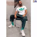 تی شرت،شلوار و جوراب عجیب نوید محمدزاده+عکس