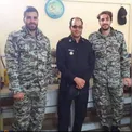مرادمند و یزدانی در لباس سربازی /عکس