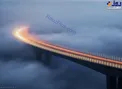 عکس/ رانندگی روی ابرها !