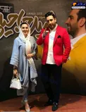 تیپ متفاوت خانم بازیگر در کنسرت امید حاجیلی+عکس