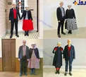 عکس/ زن و شوهری که 37 سال است ست می پوشند