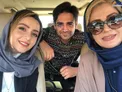 سلفی مریلا زارعی و امیرحسین آرمان /عکس