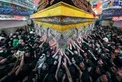 ضریح مطهر امام حسین (ع) در شب عاشورا+عکس