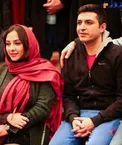 عکسی کمتردیده شده از آقای بازیگر و همسرش