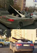 تغییر کار خودروی لاکچری به وانت بار! +عکس