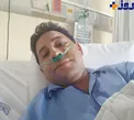 بستری شدن بازیگر دورهمی +عکس