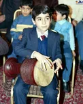 تصویری از همایون شجریان در کودکی