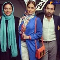 مانتو شلوار خاص و عجیب النازشاکردوست کنار کارگردان معروف + عکس