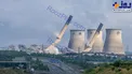 عکسی جالب از تخریب دودکش های یک نیروگاه قدیمی