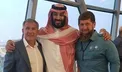دیدار ولی‌عهد سعودی با روسای‌جمهوری چچن و تاتارستان در دبی