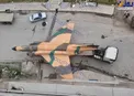 عکس/ حمل جنگنده F-14 در خیابان های ایران!