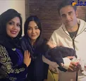 خانم بازیگر مشهور در کنار همسر ورزشکار و پسرش+ عکس