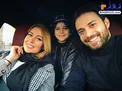 بابک جهانبخش در کنار فرزند و همسر جدیدش/عکس