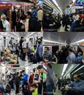 تصویری باورنکردنی از وضعیت متروی تهران
