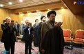 اقتدای لاریجانی به سیدحسن خمینی +عکس
