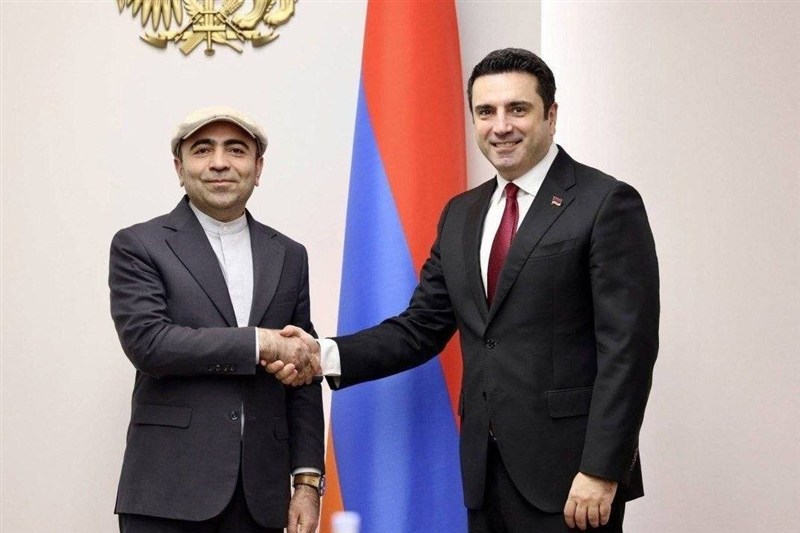 رایزنی سفیر ایران با دبیر شورای امنیت ملی ارمنستان رایزنی سفیر ایران با دبیر شورای امنیت ملی ارمنستان
