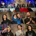 خنده خانم و آقای بازیگر در دورهمی اهالی سینما