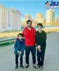 ورزش صبحگاهی آذری جهرمی و خانواده+عکس