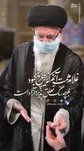 عکس/ اهدای انگشتر توسط رهبر انقلاب به یکی از عشایر