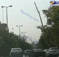 عکس/ عملیات جابجایی برج میلاد آغاز شد!