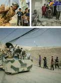 سلفی شهروندان بعد از آزادی از دست داعش