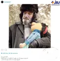 دلسوزی حمید جبلی برای کلاه قرمزی+عکس