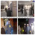 ضدعفونی کردن عابربانک‌ها توسط امام جمعه بروجن+عکس