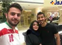 شادی رضا قوچان نژاد در کنار خواهرزن سوپراستارش+ عکس