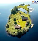 عکس/ جزیره ایی کوچک در شهر رووانیمی فنلاند