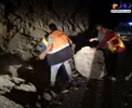عکس/ ریزش کوه پس از زلزله ۵.۲ ریشتری گچساران