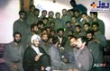 شهید سلیمانی و فرماندهان دفاع مقدس در کنار رهبر ‌انقلاب/عکس