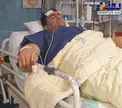 عکس/ قوی‌ترین مرد ایران روی تخت بیمارستان!