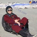 فریبا نادری بعد از پاراگلایدر سواری+عکس