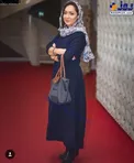 تیپ جدید نیکی کریمی روی فرش قرمز +عکس